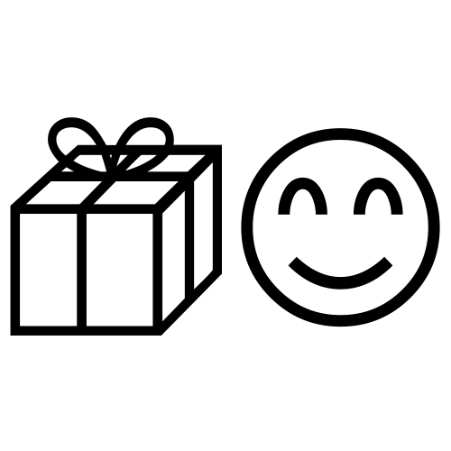 📦😊 Emoji Domain black and white Symbola rendering